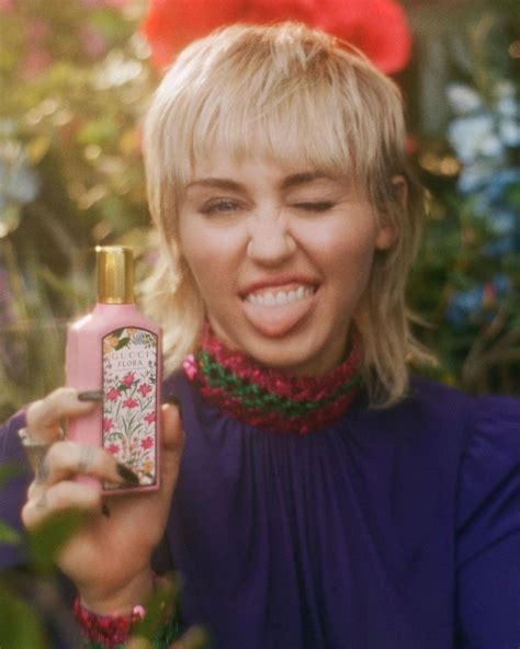 gucci flora advert actress|miley cyrus perfume advert song.